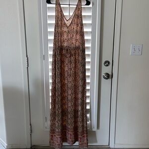 Lucky Brand boho summer maxi dress